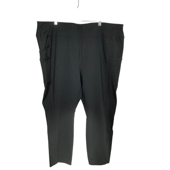 NWOT Carhartt Black Pull-On Stretchy Fitted Ankle Leggings Women's 2X Workwear - Picture 2 of 12